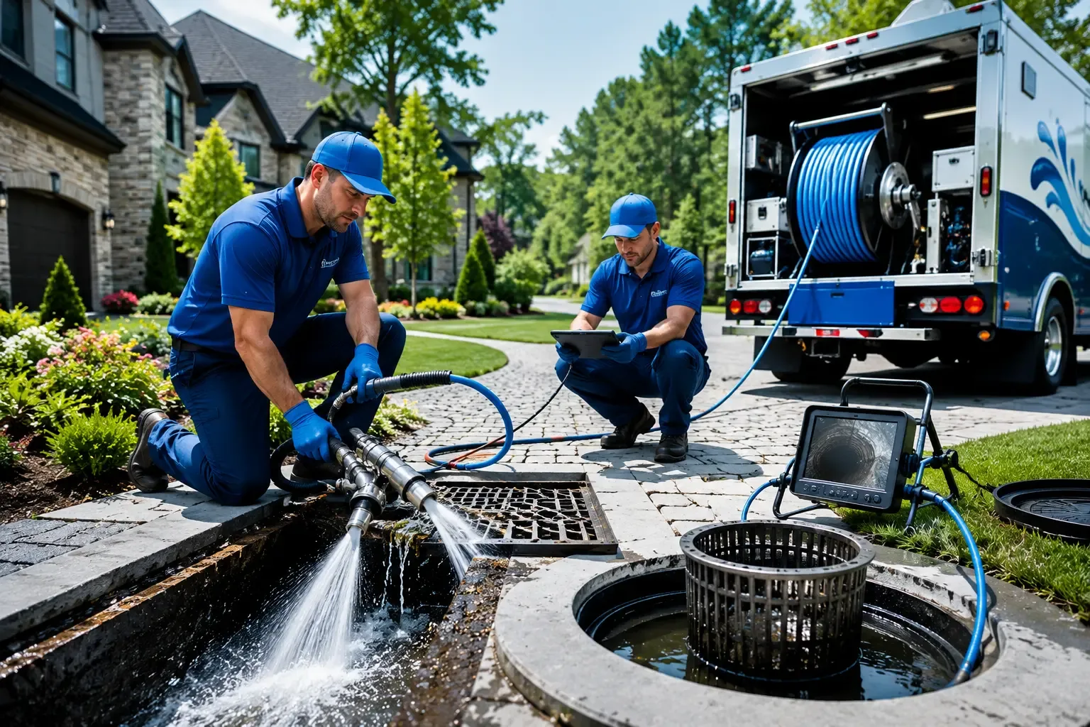 Local outdoor drain cleaning professionals in Hayesville, IA